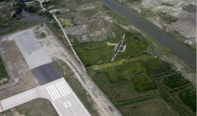 中國中大型太陽能無人機(jī)“墨子II型”首飛成功(組圖) 中國中大型太陽能無人機(jī)“墨子II型”首飛成功(組圖)
